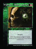 Démence   (dementation) - Custom Card
