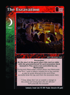 The Excavation - Custom Card