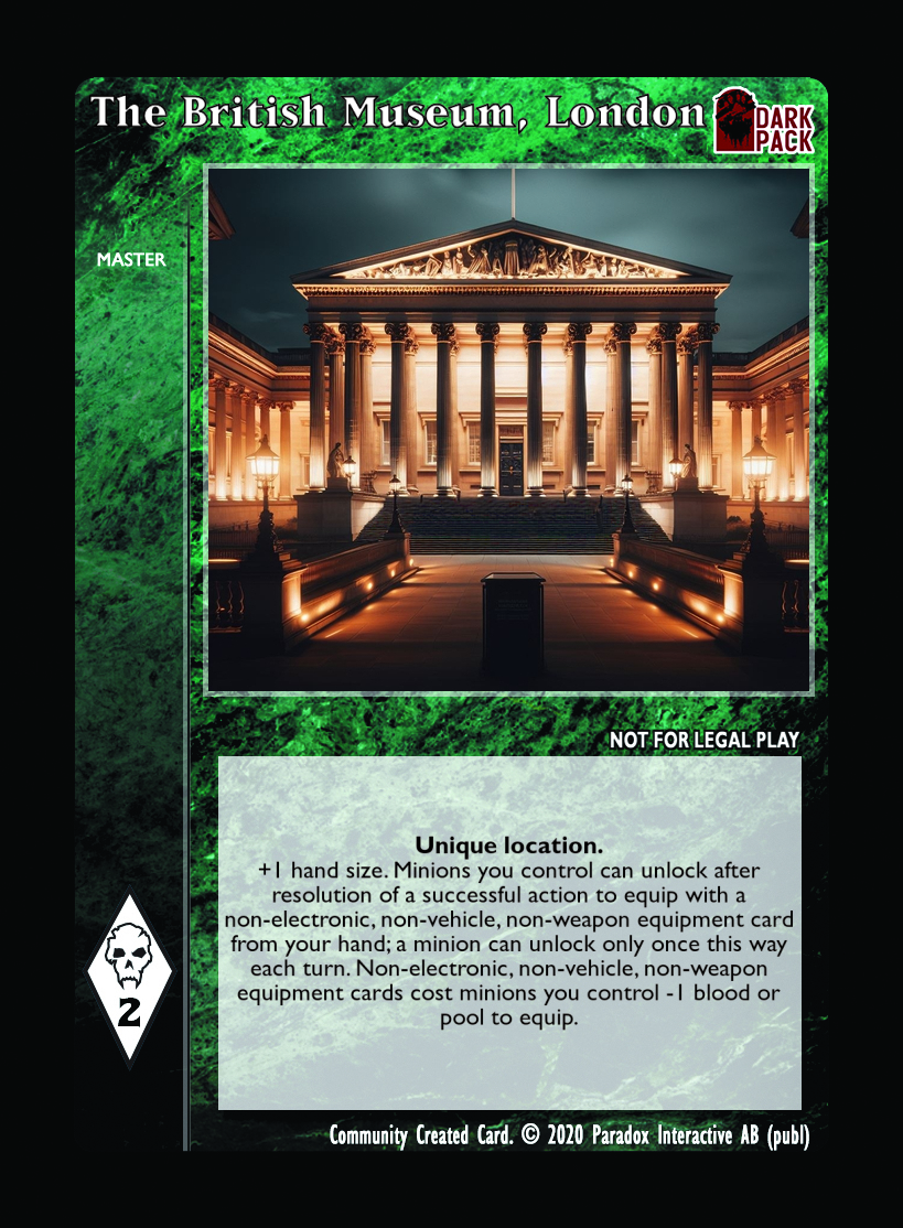 The British Museum, London – Saves Lives Will Travel, image size:819x1114