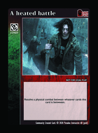 A Heated Battle - Custom Card