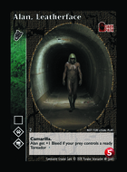 Alan, Leatherface - Custom Card