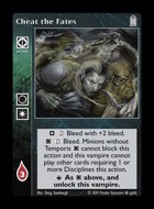 Library - Cheat the Fates - Action