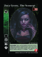 Zora Cerny, The Scourge - Custom Card