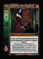 Thessaloniki Reclaimed - Custom Card