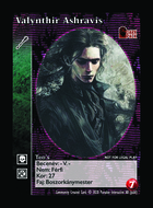 Valynthir Ashravis - Custom Card