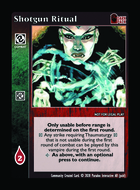 Shotgun Ritual - Custom Card