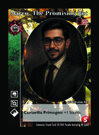 Marco, The Promising Bet - Custom Card