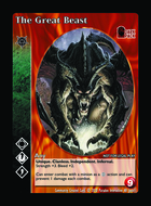 The Great Beast - Custom Card