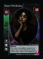 Stazi Perkins - Custom Card