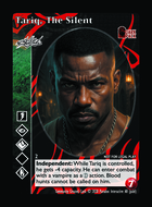 Tariq, The Silent - Custom Card