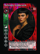 Melinda Galbraith - Custom Card