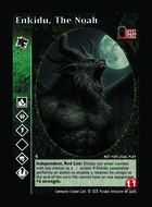 Enkidu, The Noah - Custom Card