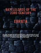 Battlelords of the 23rd Century (Kickstarter/7th Edition) - ERATTA