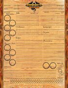 Warbeasts & Wyrms - Character Sheet