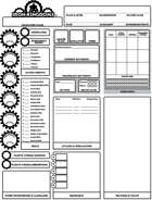 Iron Kingdoms Roleplaying Game – Player Character Sheets (5e)