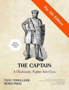 The Captain, A Charismatic Fighter Sub-Class