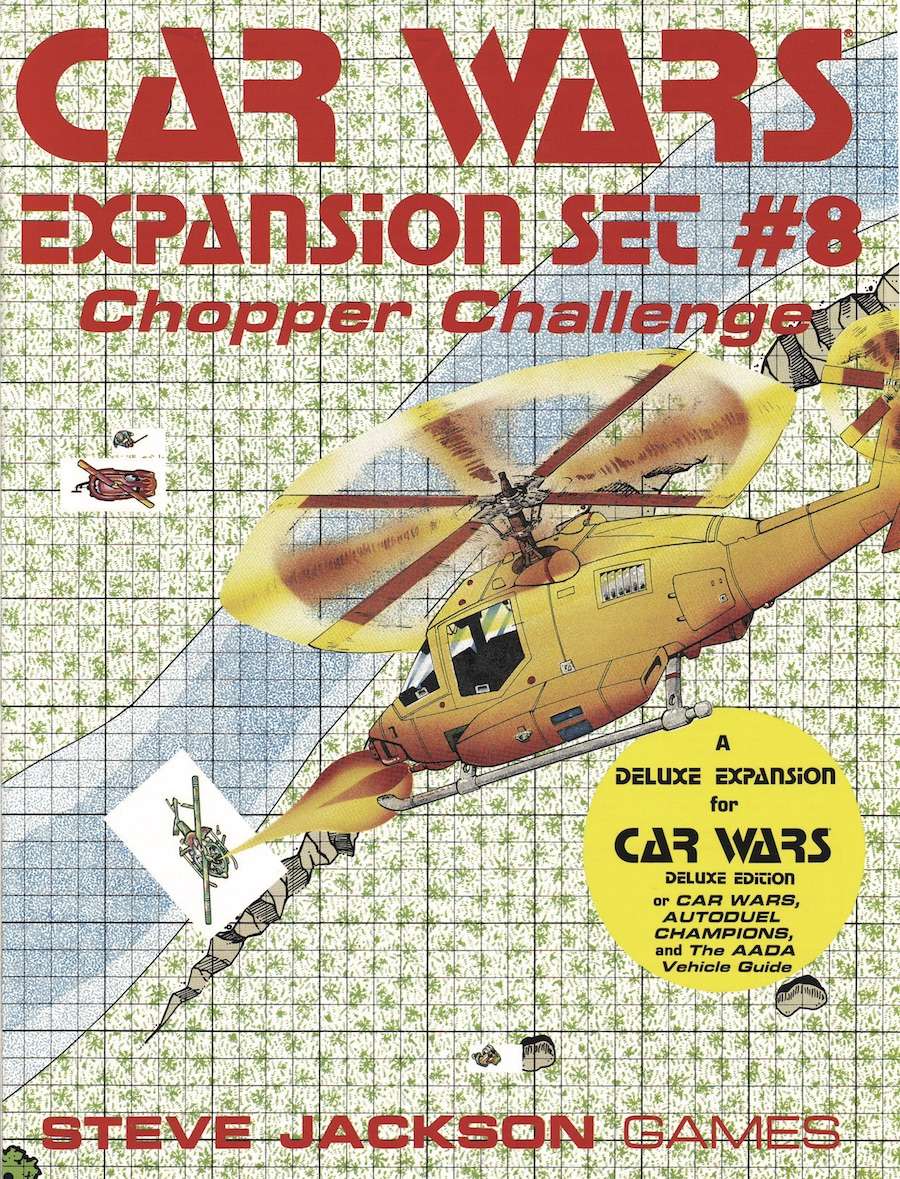Car Wars Rpg Car Wars Expansion Set 8 - Chopper Challenge - Steve Jackson Games ...