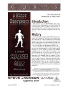 GURPS Classic: Black Ops: A Minor Emergency