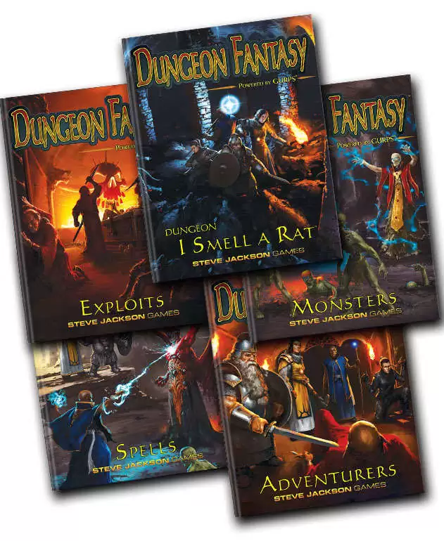 Retailer GURPS RPG Manuals