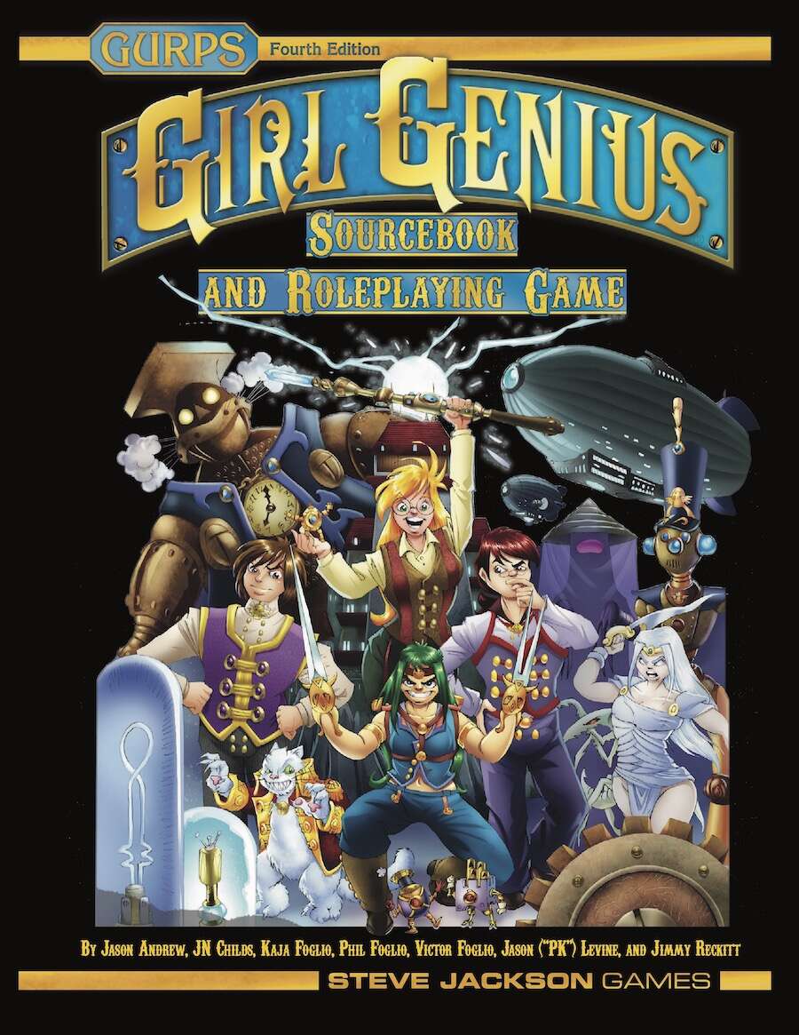 Girl Genius Sourcebook and Roleplaying Game (Prerelease Edition)