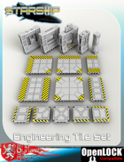 Starship 3D Printable OpenLOCK Deck Plans - Engineering Tiles