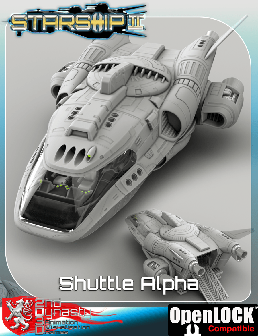 Space Shuttle Alpha - 2nd Dynasty | Starship II | DriveThruRPG