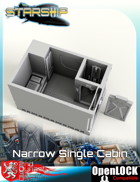 Starship Narrow Single Cabin