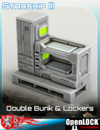 Double Bunk and Lockers