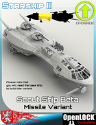 Scout Ship Beta Missile Variant