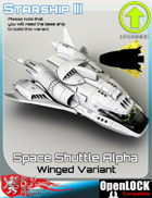 Space Shuttle Alpha Winged Variant