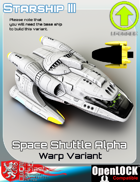 Space Shuttle Alpha Warp Variant