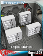 Triple Bunks