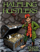 Halfling Hustlers (print-only Tricube Tales One-Page RPG)