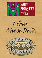Savage Worlds Urban Chase Deck