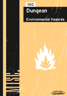 50 Environnemental Hazards for Dungeons