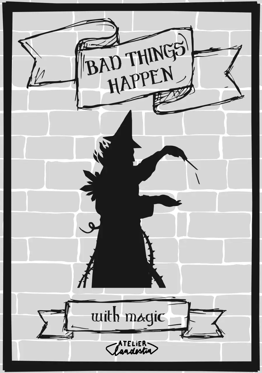Cover of Bad Things Happen - With Magic