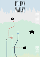 Til-Han Valley map