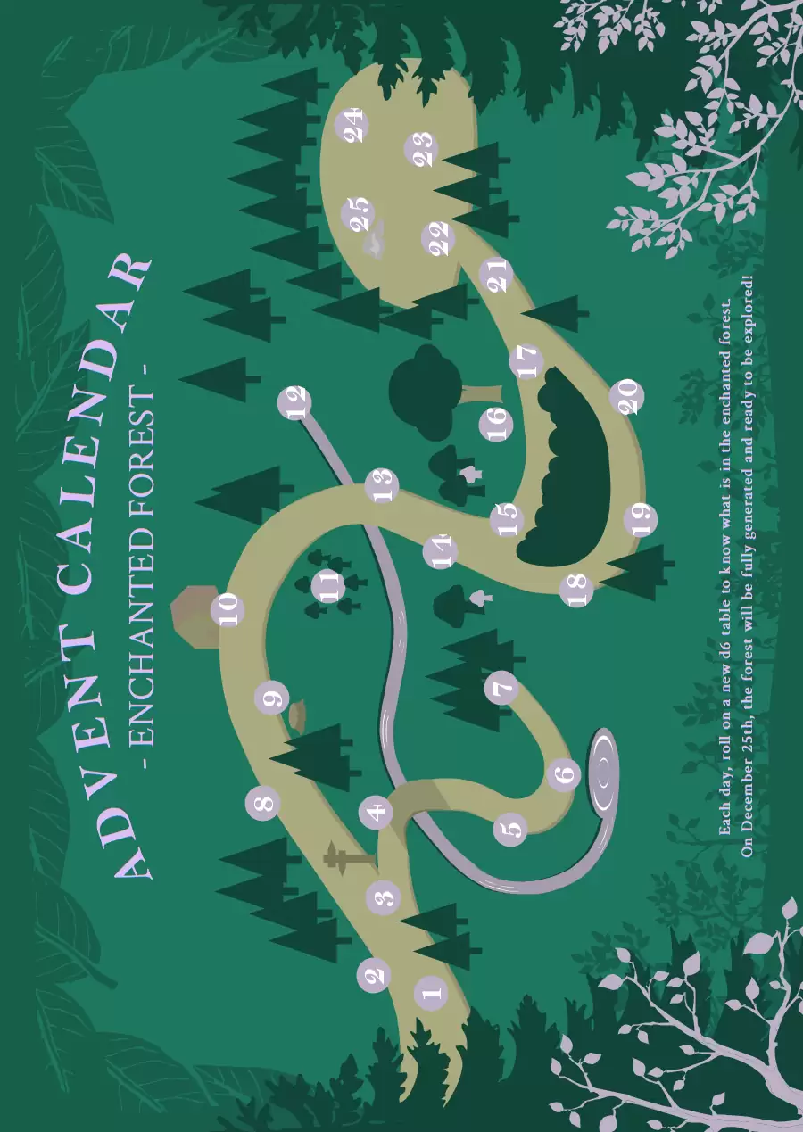 Advent Calendar 2023 - Enchanted Forest