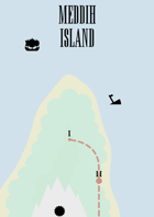 Meddih Island map