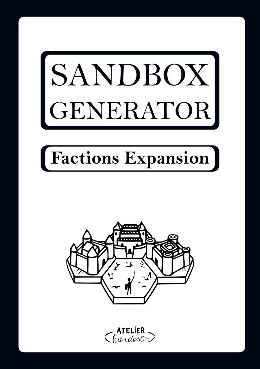 Cover of Sandbox Generator - Factions Expansion