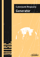 Cyberpunk Megacorp Generator