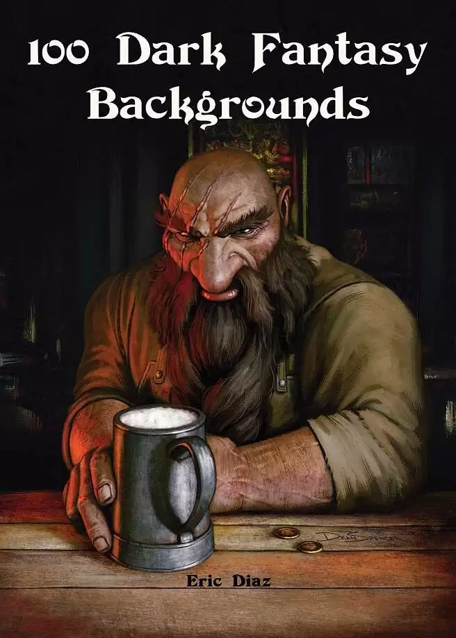 Cover of 100 Dark Fantasy Backgrounds