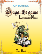 Saga: the Game Loremaster Notes wtg