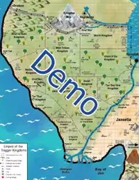 Map of the North Pole - Eumitto | DriveThruRPG