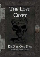 The Lost Crypt - one shot adventure