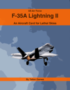 US Air Force F-35A Lightning II