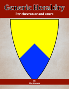 Generic Heraldry: Norman Per chevron or and azure