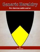 Generic Heraldry: Norman Per chevron sable and or