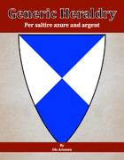 Generic Heraldry: Norman Per saltire azure and argent