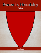 Generic Heraldry: Norman Gules